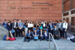High school students after completing the Wharton Summer High School program