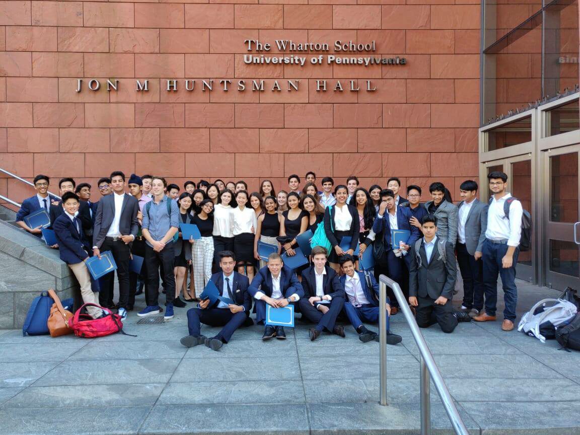 wharton class visit