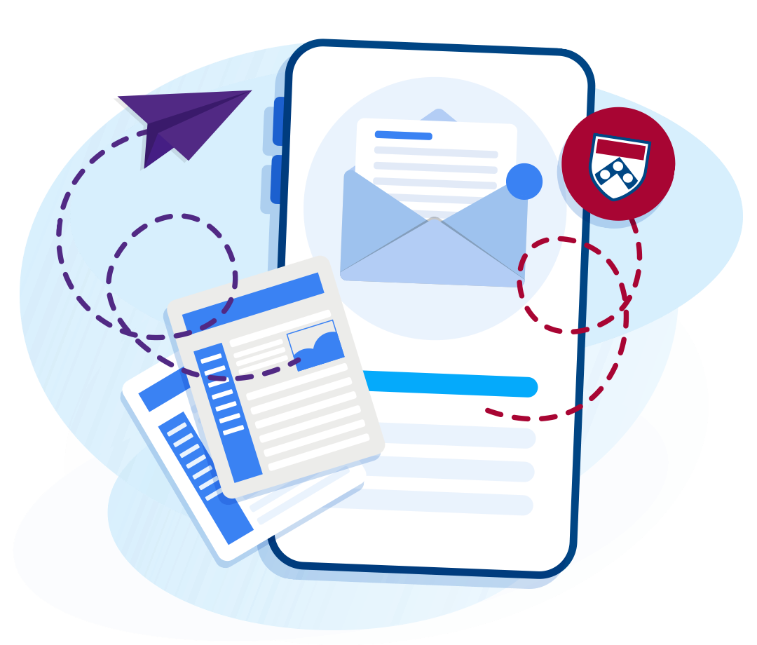 Newsletter Sign-Up Form Illustration