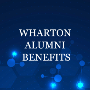 Wharton Alumni Benefits Button