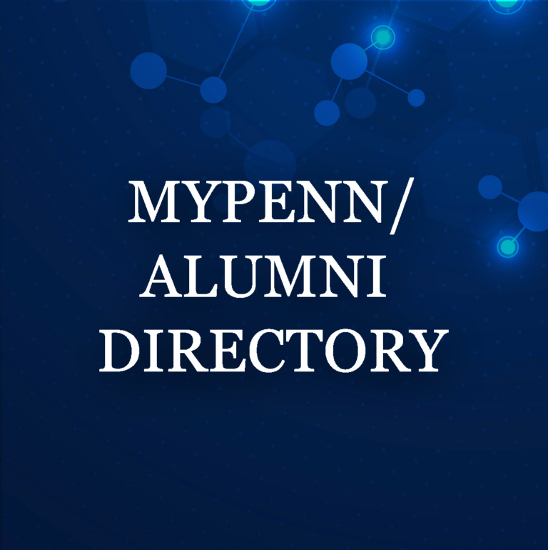 MyPenn / Alumni Directory Button