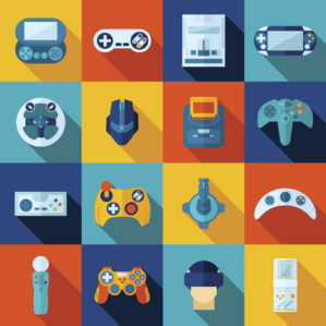 Video Game Icons Set