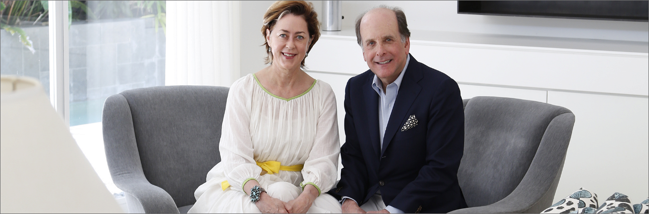 Ellen L. Hanson and Richard E. Perlman, W'68, are supporting entrepreneurship at Wharton.