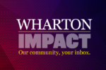 Wharton Impact Newsletter Banner