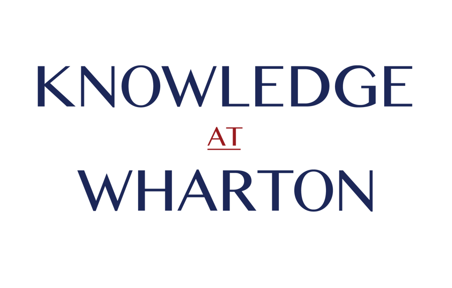 Knowledge at Wharton Logo