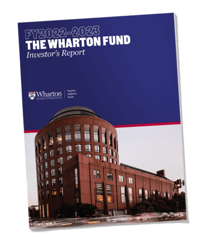 The Wharton Fund FY22-23 Investor’s Report"