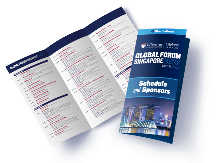 Schedule - Wharton Global Forum — New York 2018