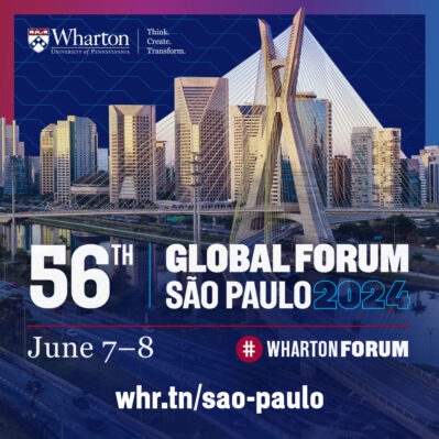 Wharton Global Forum São Paulo Generic Graphic