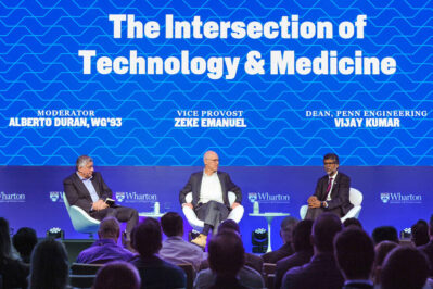 Photo of speakers for The Intersection of Technology and Medicine session