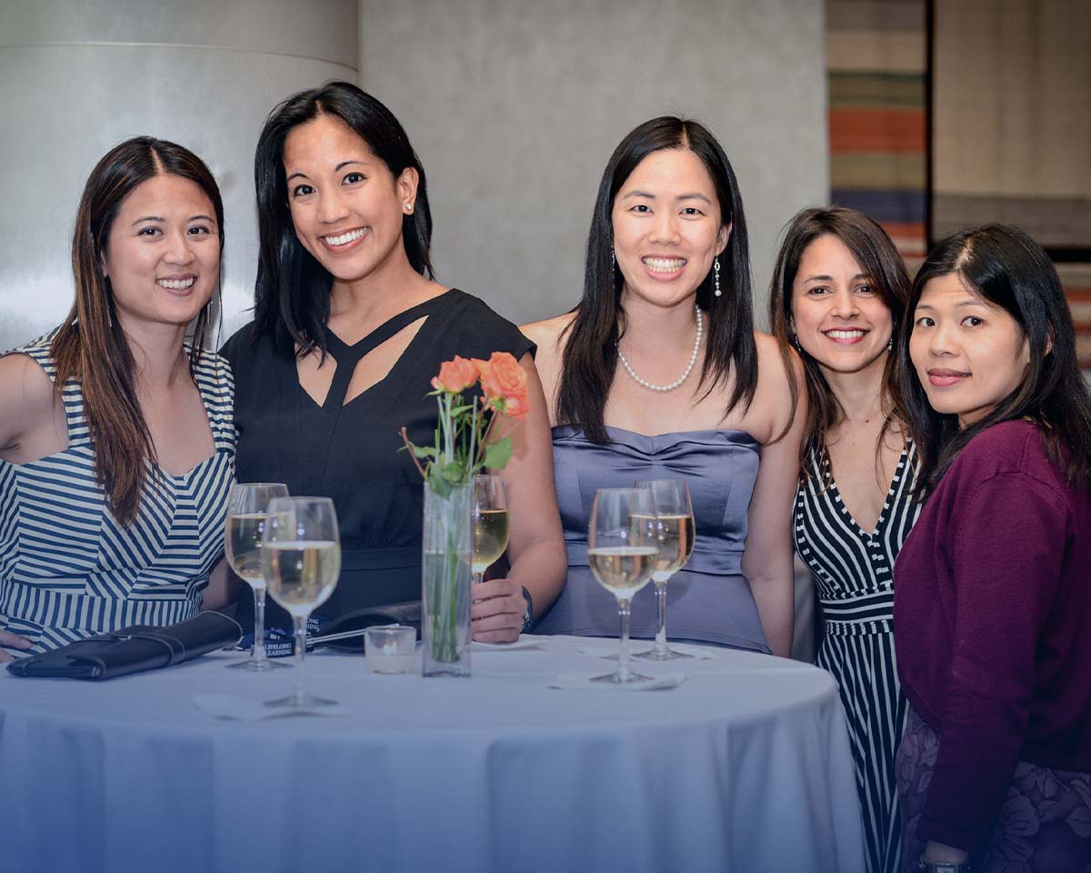 Wharton women alumni at a Wharton Circles event