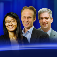 Prof. Christina Zhu, Prof. Arthur van Benthem, and Prof. Ben Keys