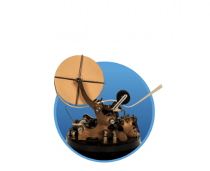 The Wharton Fund Loyalty Society, Historic Stock Ticker logo