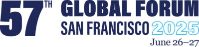 57th Global Forum San Francisco 2025 June 26-27 logo