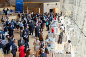 Picture of Wharton Alumni at event in New York City