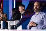 Professor Kartik Hosanagar and Professor Ethan Mollick speaking at Global Forum San Francisco