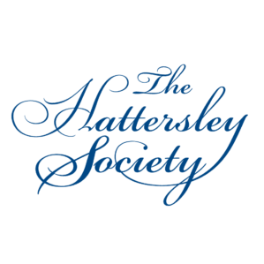 The Hattersley Society logo in script lettering